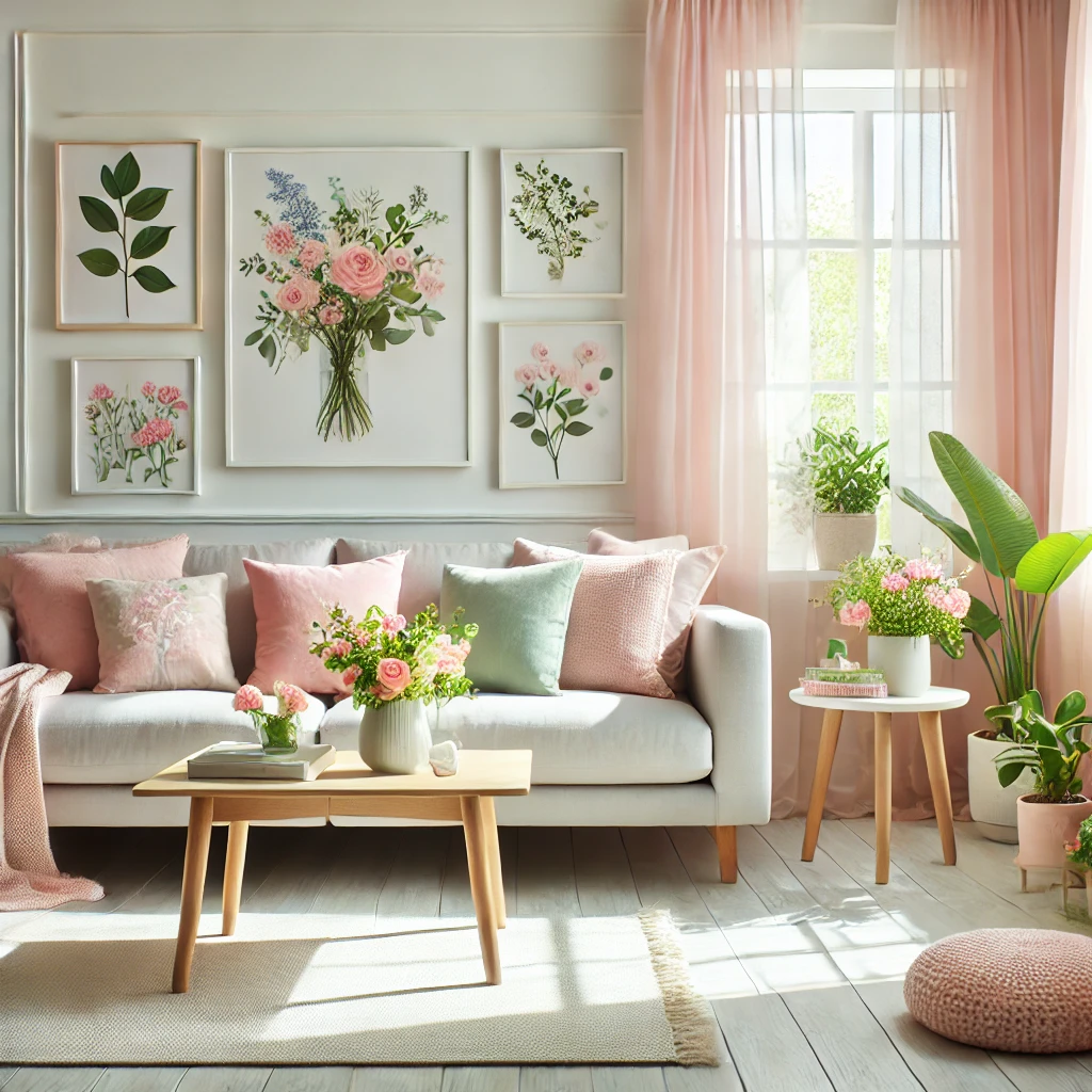 Spring Airy Interior 10 Bright & Airy Spring Living Room Ideas - MaldoraCreative
