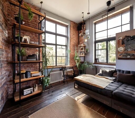 Transform Your Small Apartment with Budget-Friendly Industrial DIY Projects